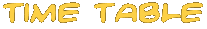 time table