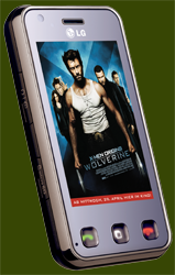 LG Renoir KC910 HSDPA Mobile Phone with Touchscreen